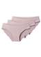 Liz - Kit com 3 Calcinhas Biquíni Liz 50257 Super-Black - variação: Blush