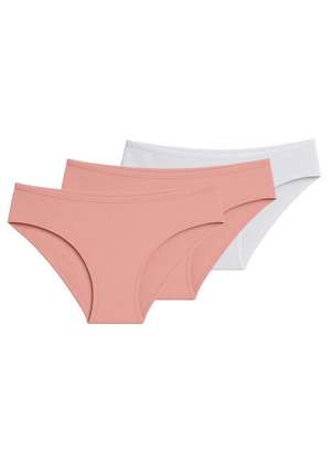 Kit com 3 Calcinhas Biquíni Liz 50372 - LIZ