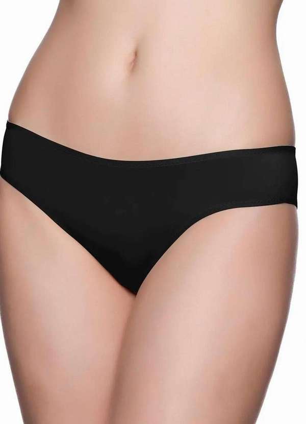 Liz - Kit com 3 Calcinhas Biquíni Liz 50372 Blush-Preto 4