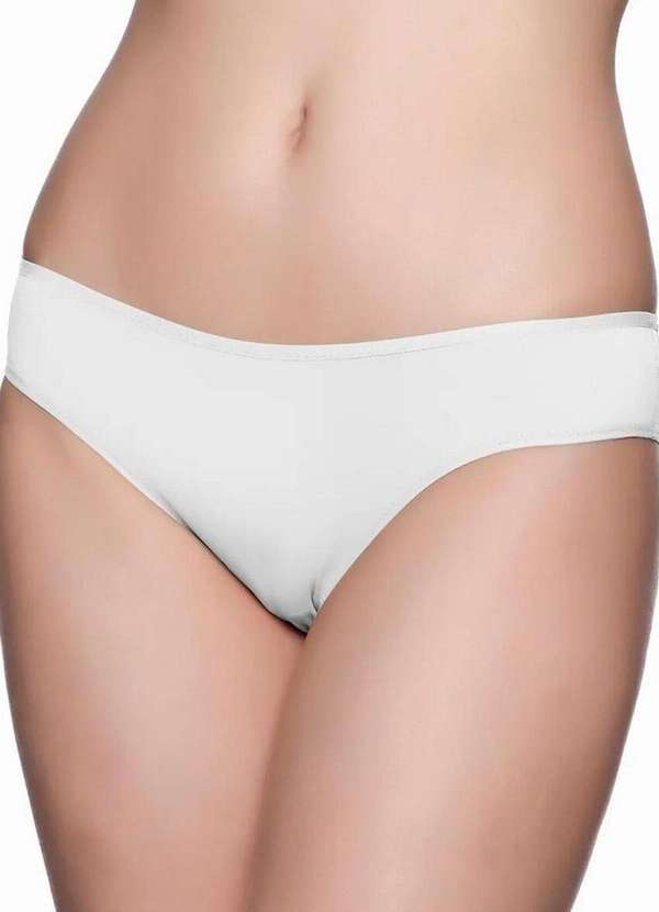 Liz - Kit com 3 Calcinhas Biquíni Liz 50372 Branco 2