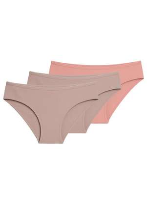 Kit com 3 Calcinhas Biquíni Liz 50372 - LIZ