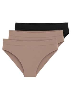 Kit com 3 Calcinhas Biquíni Liz 70222 - LIZ