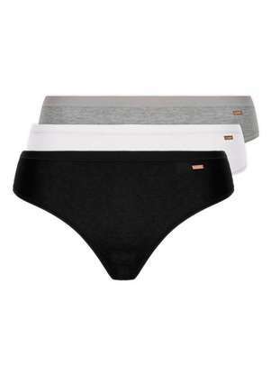 Lupo - Kit com 3 Calcinhas Biquíni Loba 40353-001 Plus Size - LUPO