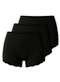 Liz - Kit com 3 Calcinhas Boxer Liz 54591 Sepia-Preto - variação: Preto