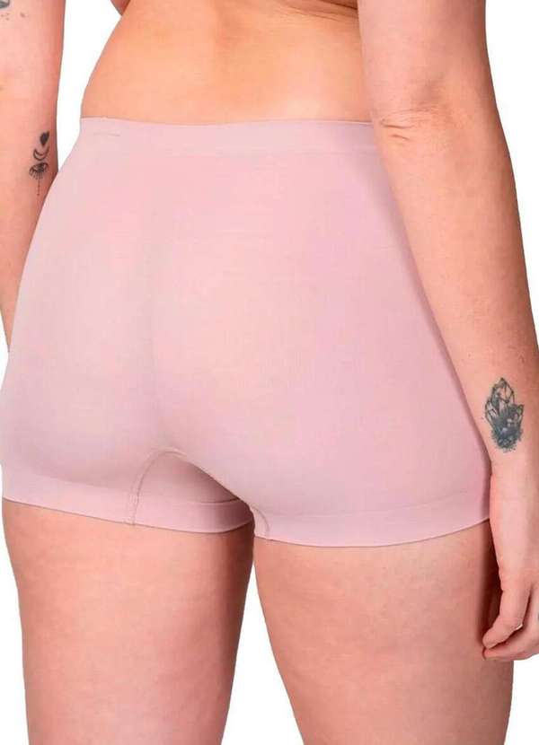 Liz - Kit com 3 Calcinhas Boxer Liz 74220 Preto-Blush 5