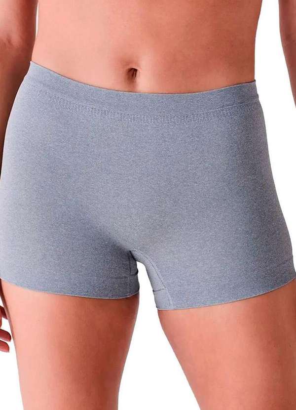 Liz - Kit com 3 Calcinhas Boxer Liz 74220 Sepia-Washed-Prata 4