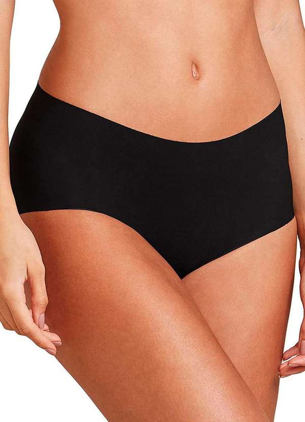 Hope - Kit com 3 Calcinhas Caleçon Hope 30850 Camurca-Preto 4