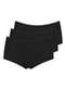 Hope - Kit com 3 Calcinhas Caleçon Hope 30850 Avela - variação: Preto