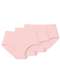 Liz - Kit com 3 Calcinhas Caleçon Liz 50256 Blush-Branco - variação: Blush