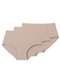 Liz - Kit com 3 Calcinhas Caleçon Liz 50256 Blush-Branco - variação: Sepia