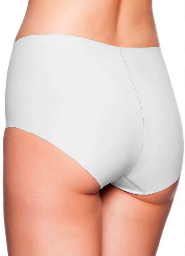 Liz - Kit com 3 Calcinhas Caleçon Liz 50256 Sepia-Branco 5