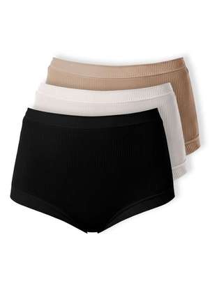 Kit com 3 Calcinhas Demillus 26406 - DEMILLUS