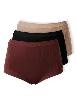 Kit com 3 Calcinhas Demillus 26406 - DEMILLUS