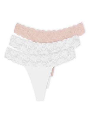 Lupo - Kit com 3 Calcinhas Fio Dental Hope 137840 - LUPO