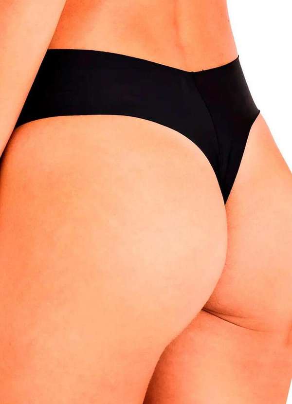 Liz - Kit com 3 Calcinhas Fio Dental Hot Pant Liz 50255 Super-Black 2