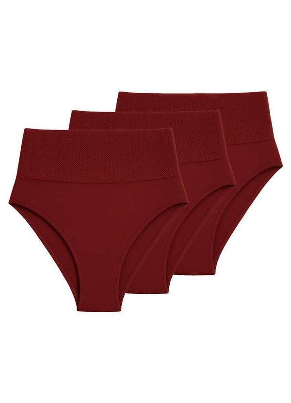 Liz - Kit com 3 Calcinhas Hot Pant Liz 70315 Sienna