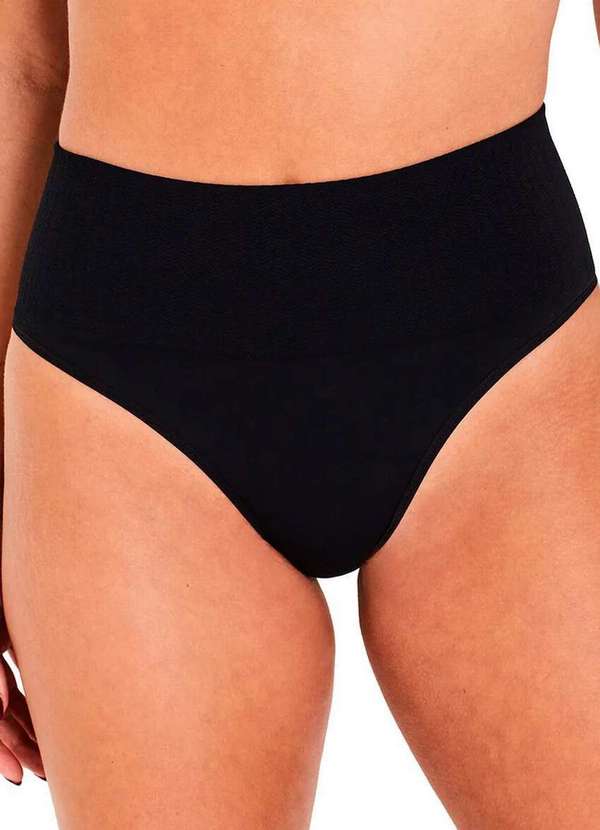 Liz - Kit com 3 Calcinhas Hot Pant Liz 70315 Super-Black 2