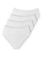 Demillus - Kit com 4 Calcinhas Alta Abrupt Demillus 56096 Bege-Rosado-Preto - variação: Branco