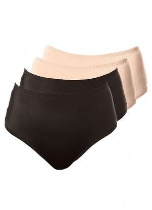 Kit com 4 Calcinhas Alta Chanson Demillus 57850 - DEMILLUS