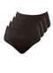 Demillus - Kit com 4 Calcinhas Alta Chanson Demillus 57850 Preto-Branco-Marinho - variação: Preto