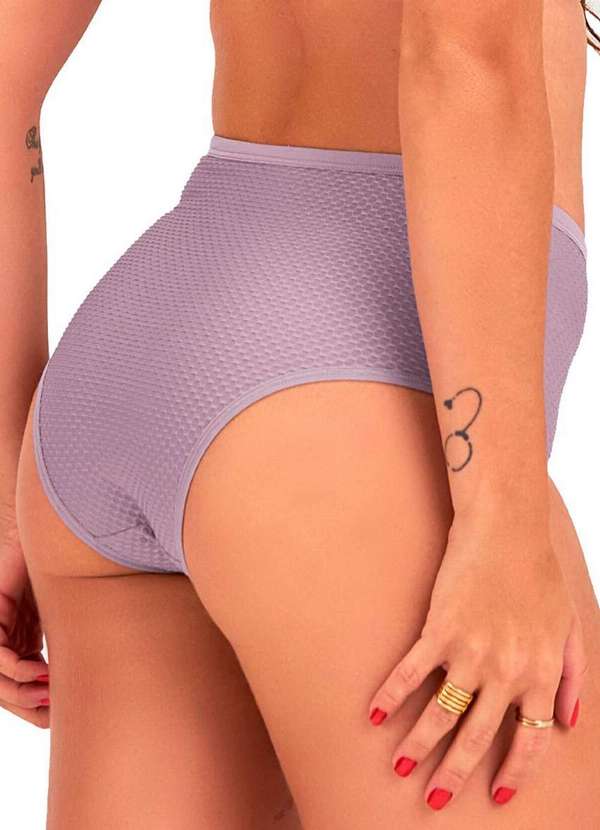 Dilady - Kit com 4 Calcinhas Alta Dilady 203201 Preto-Rosa-Retro 5