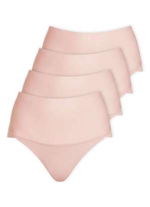 Kit com 4 Calcinhas Alta Hope 330850 - HOPE