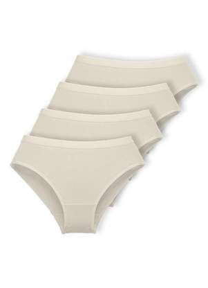 Kit com 4 Calcinhas Alta Lithos Demillus 26014/56014 - DEMILLUS