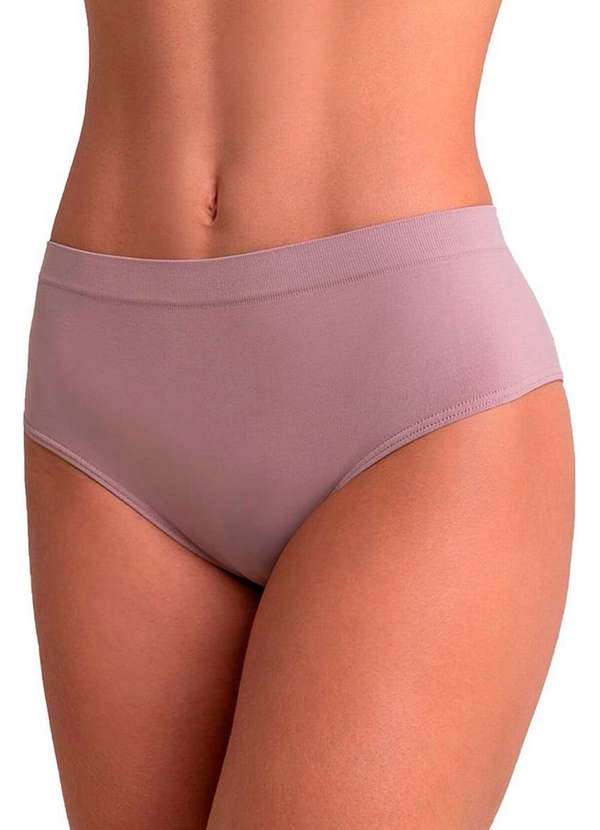 Lupo - Kit com 4 Calcinhas Alta Loba 40900-001 Nude 2