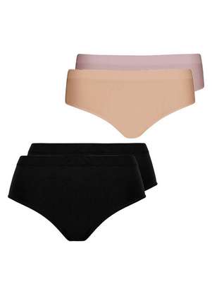 Lupo - Kit com 4 Calcinhas Alta Loba 40900-001 - LUPO