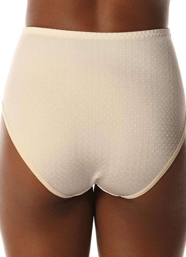 Demillus - Kit com 4 Calcinhas Alta Nova Bibelô Demillus 57487 Pérola 3