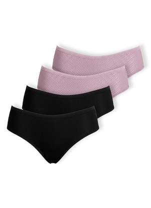 Kit com 4 Calcinhas Biquíni Dilady 203200 - DILADY
