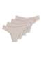 Hope - Kit com 4 Calcinhas Biquíni Hope 34850 Ballet - variação: Camurça
