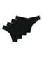 Hope - Kit com 4 Calcinhas Biquíni Hope 34850 Ballet - variação: Preto