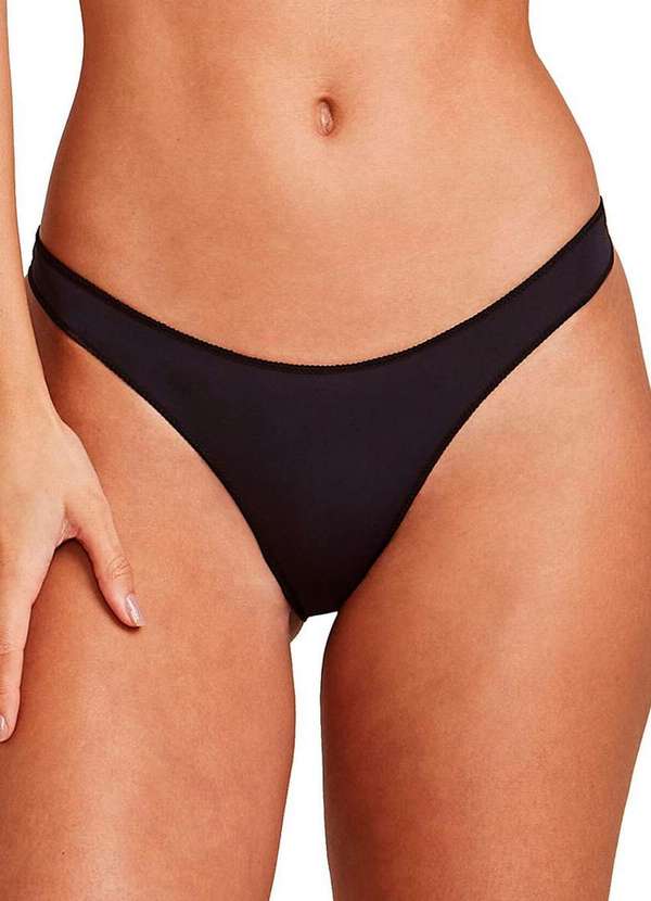 Hope - Kit com 4 Calcinhas Biquíni Hope 35840 Preto 2