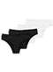 Hope - Kit com 4 Calcinhas Biquíni Hope 38840 Camurça - variação: Preto-Branco