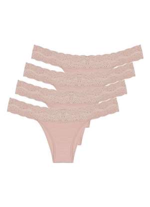 Kit com 4 Calcinhas Biquíni Hope L 35320 - HOPE