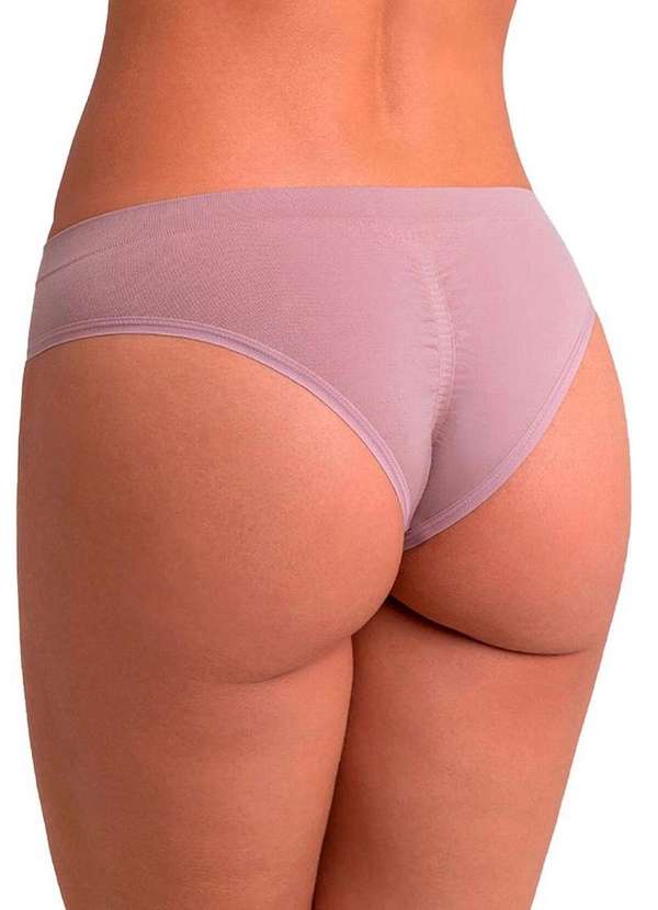 Lupo - Kit com 4 Calcinhas Biquíni Loba 40907-001 Nude-Preto 3