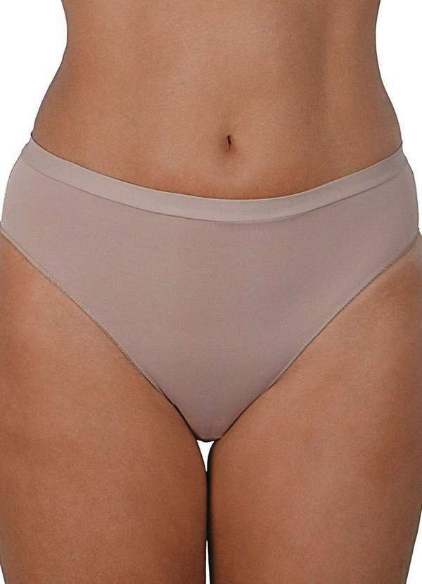 Demillus - Kit com 4 Calcinhas Demillus 26826 55-Bege-Rosado 2