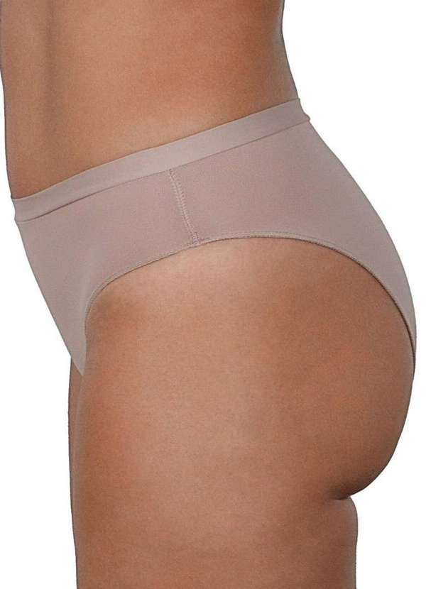 Demillus - Kit com 4 Calcinhas Demillus 26826 55-Bege-Rosado 4