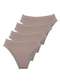 Demillus - Kit com 4 Calcinhas Demillus 26826 55-Bege-Rosado - variação: 55-Bege-Rosado
