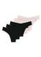 Hope - Kit com 5 Calcinhas Biquíni Hope 34850 Camurça - variação: Preto-Ballet