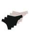Hope - Kit com 5 Calcinhas Biquíni Hope 34850 Camurça - variação: Preto-Camurça