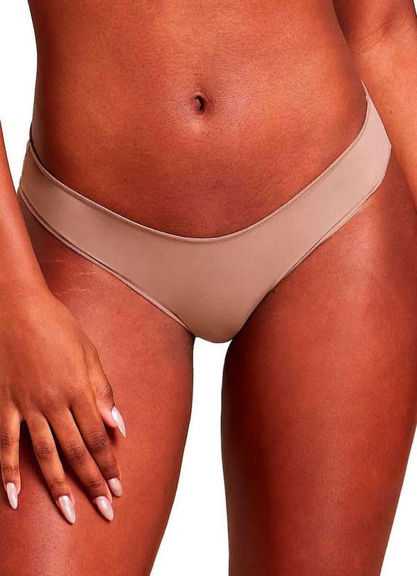 Bonjour - Kit com 6 Calcinhas Biquíni Bonjour Kt38840 Camurca-Preto 2