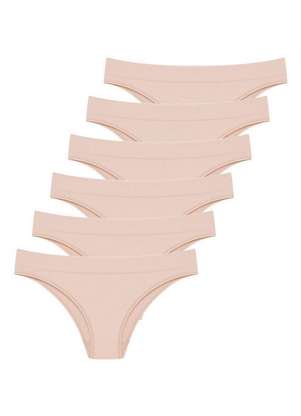 Kit com 6 Calcinhas Biquíni Hope 35010 - HOPE