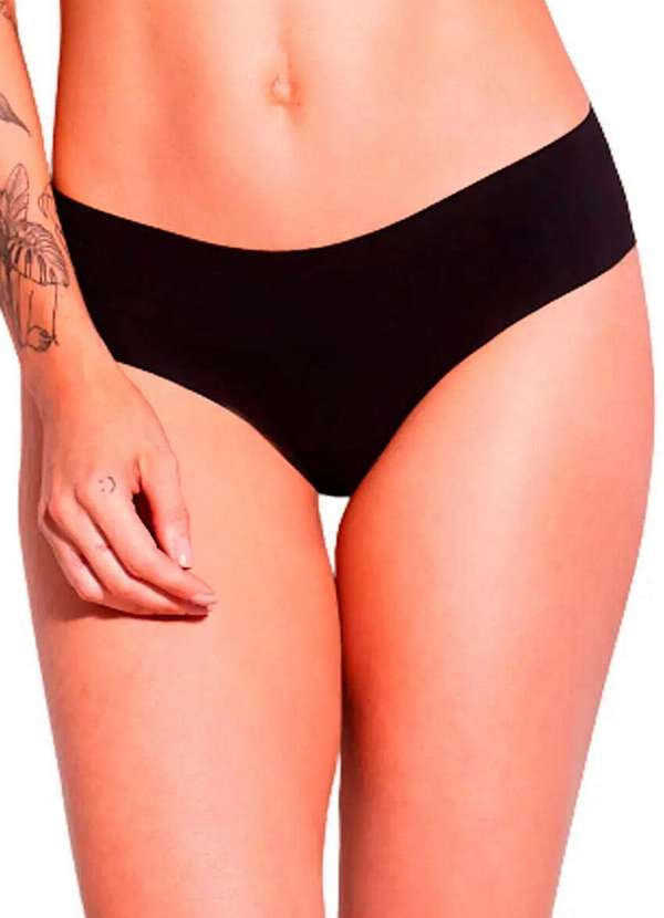 Hope - Kit com 6 Calcinhas Biquíni Hope 38800 Preto 2