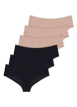 Kit com 6 Calcinhas Biquíni Hope 38800 - HOPE