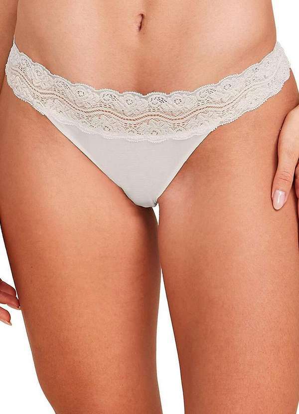 Hope - Kit com 6 Calcinhas Biquíni Hope L 35320 Preto-Off-White 4