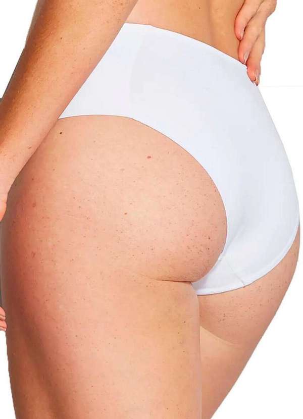 Hope - Kit com 8 Calcinhas Alta Hope 33860 Camurca-Branco 5