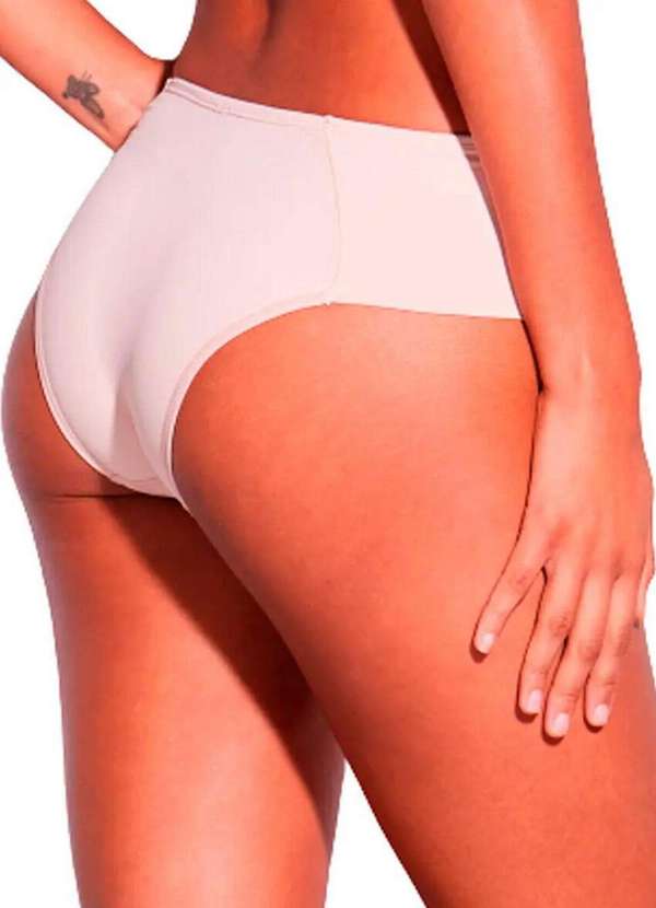 Hope - Kit com 8 Calcinhas Alta Hope 33860 Preto-Bege-Ballet 5