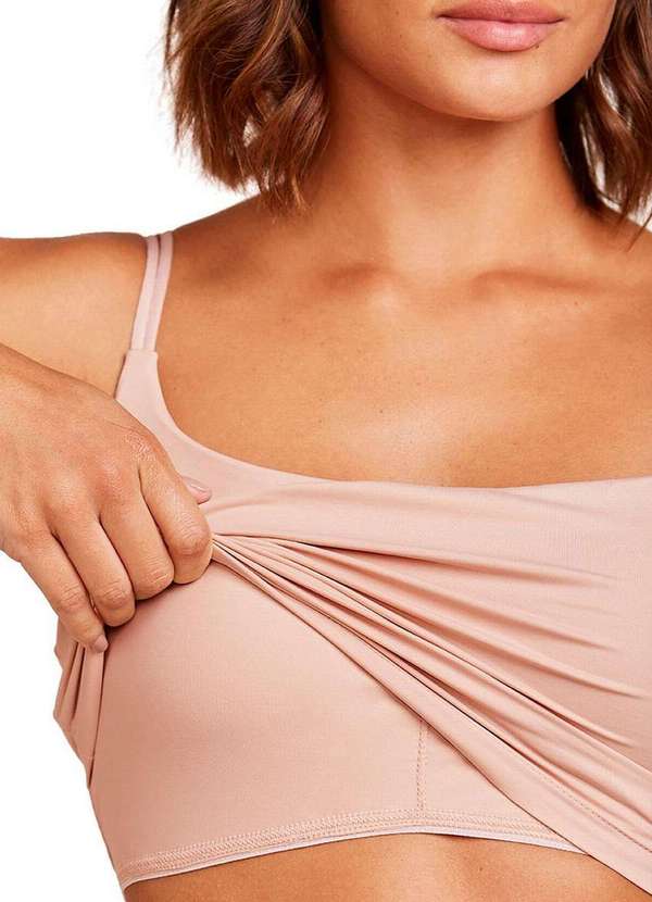 Hope - Camisete Feminina Alça Hope 00160840 Blt-Bege-Ballet 3